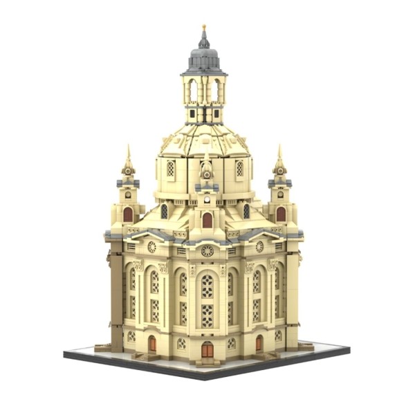 BRIXIES Plus Frauenkirche - groß - Bausatz mit 4.659 Steinen