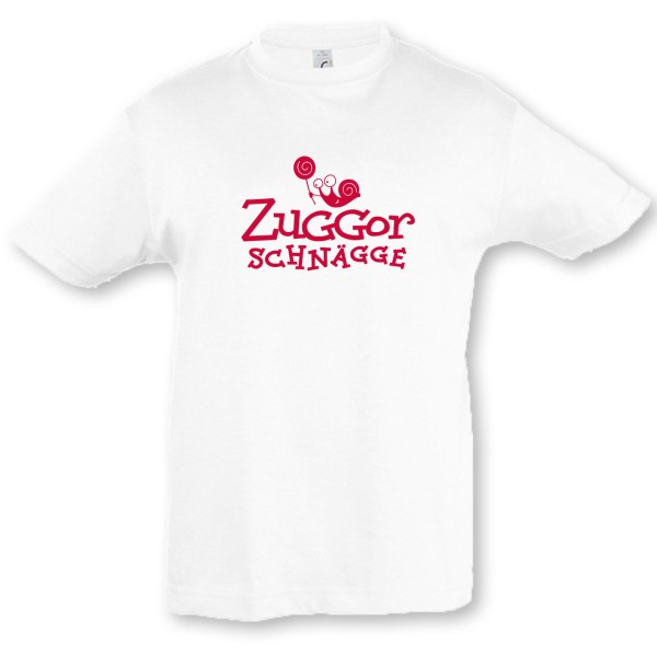 Kinder-T-Shirt Zuggorschnägge