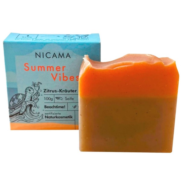 Nicama Seife - Summer Vibes - Zitrus-Kräuter