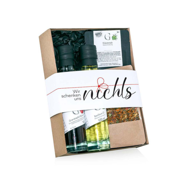 Geschenkset "Wir schenken uns nichts!"