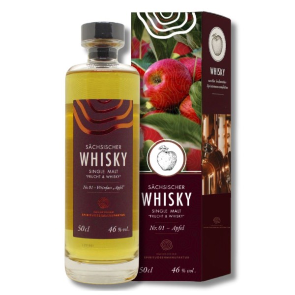 Whisky Sonderedition "Apfel" mit Finish im Apfelweinfass