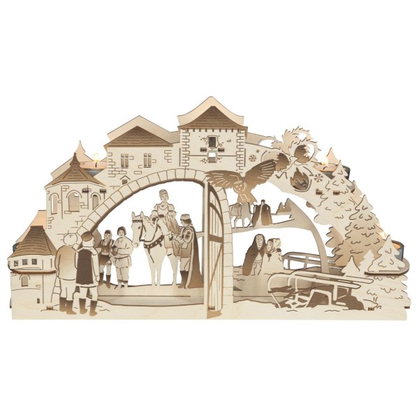 Leuchter Drei Haselnüsse - SE 2025