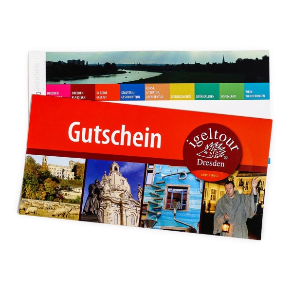 Gutschein Igeltour Dresden inkl. Programm bis 12/2023