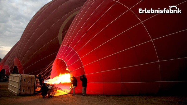 Ballonfahrt in Sachsen