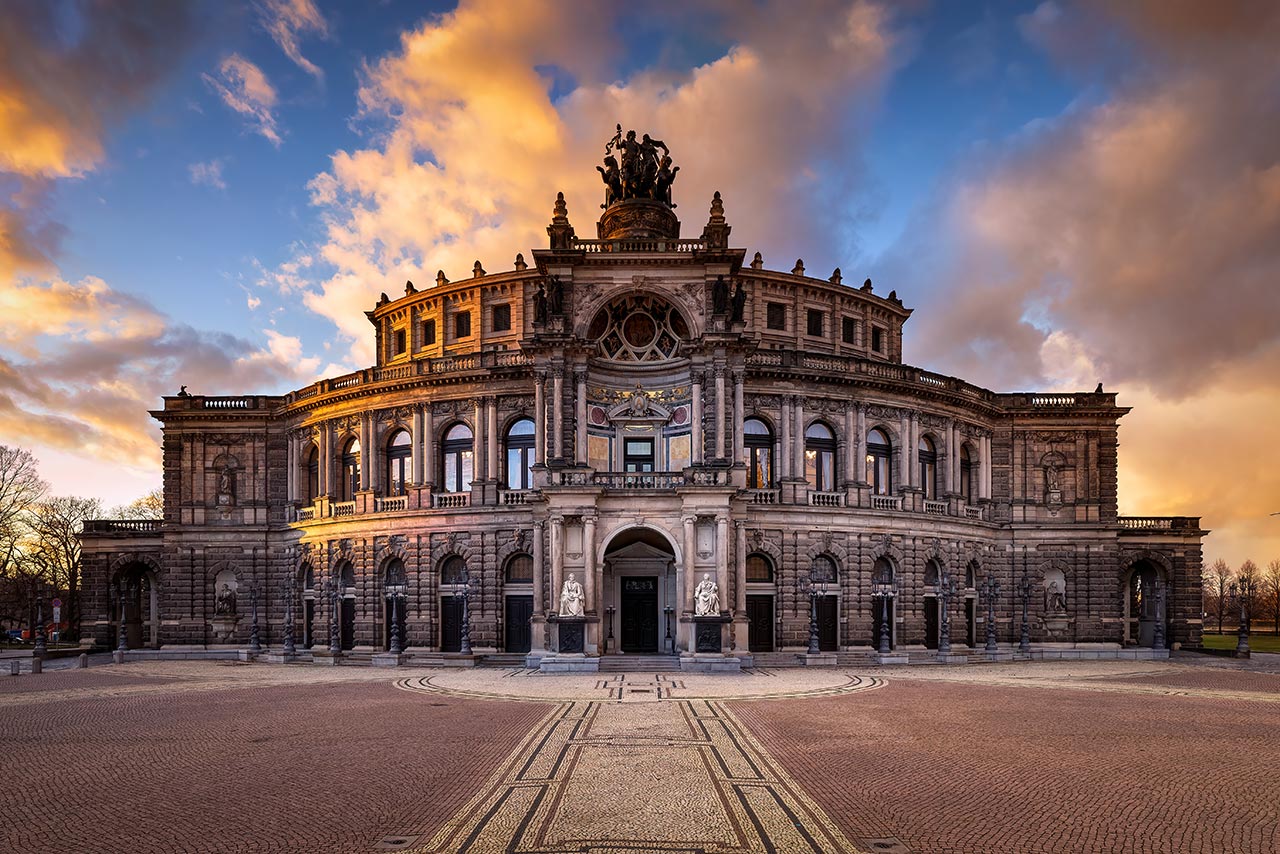 Bild von der Semperoper