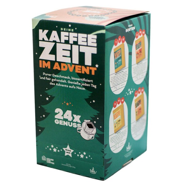Kaffee-Adventskalender "Kaffeezeit im Advent"